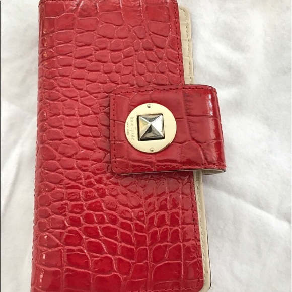 kate spade Handbags - Candy Apple Red Kate Spade wallet